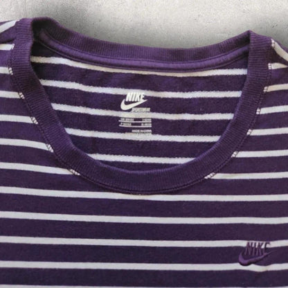 Nike Purple Stripes Sweatshirt - L