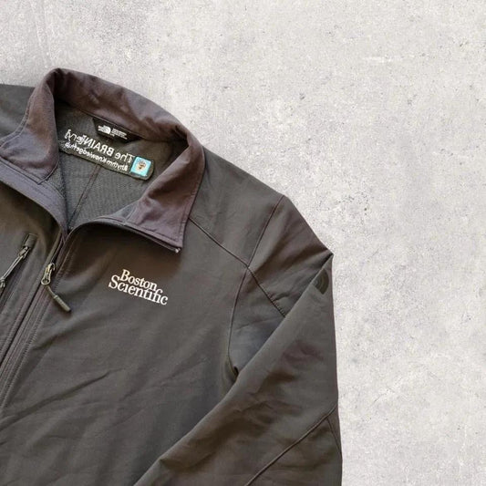 The North Face windbreaker jacket size L dark grey perfect condition