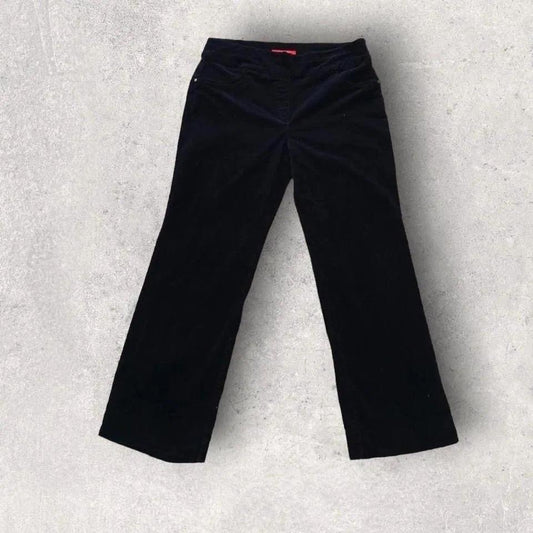 Black corduroy pants