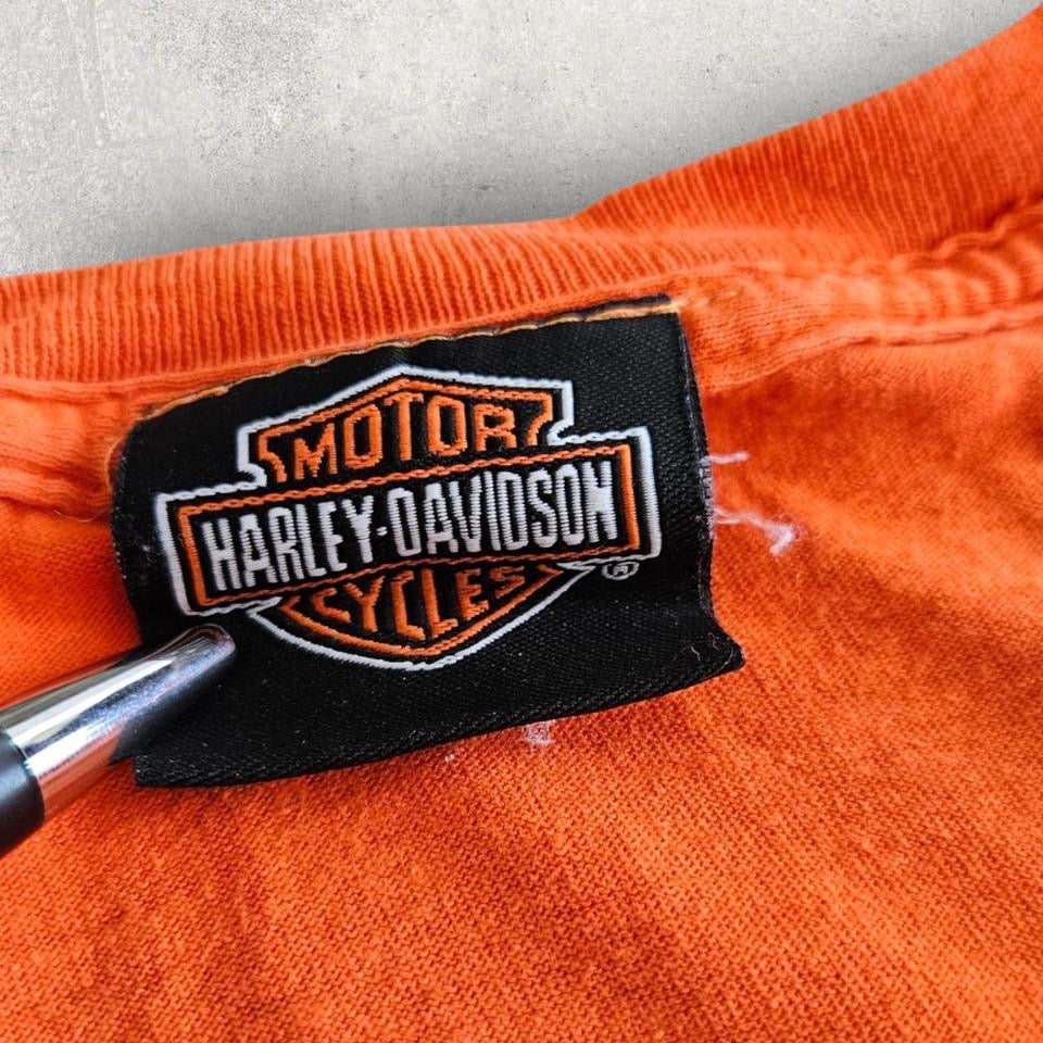 Harley Davidson 2012 Bog logo Tee - Large חולצת הרלי דיווידסון וינטג' 2012, מידה L