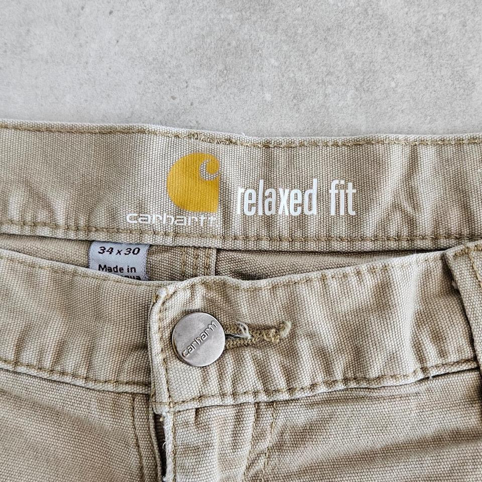 Carhartt Cream Short Workwear 34