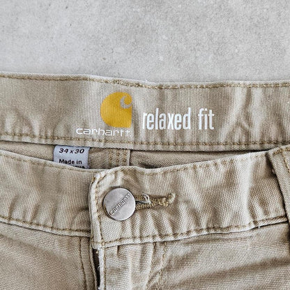 Carhartt Cream Short Workwear 34