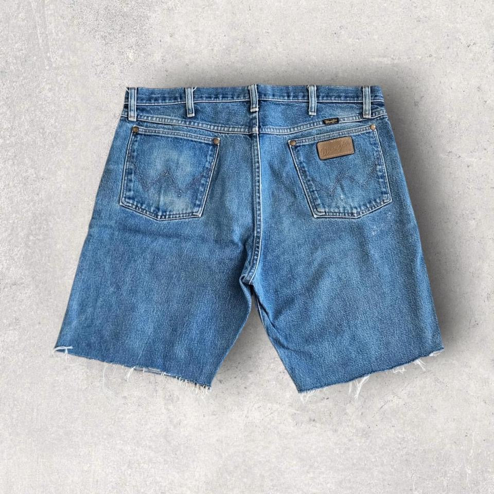 Wrangler Blue Short Jeans – W38 ג’ינס קצר כחול