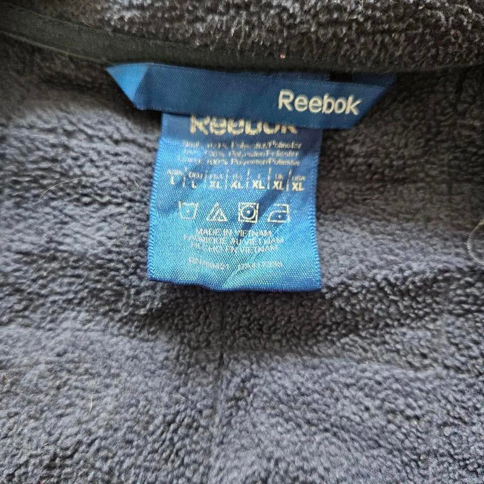 Reebok fleece jacket large size XL, perfect condition, no flaws