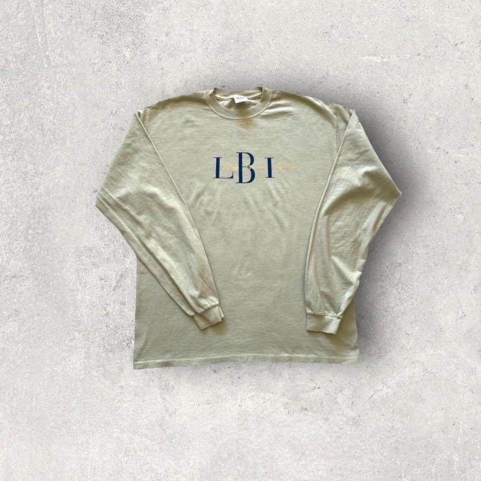 Long beach Island long sleeve XLarge Anvil tag XL fits L