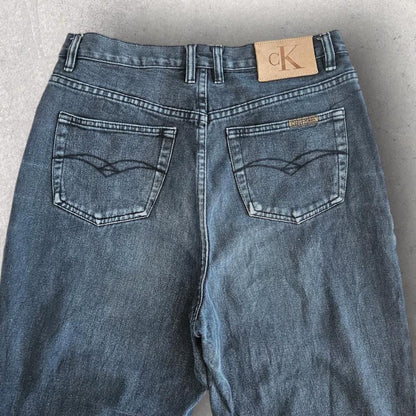 Calvin Klein Black Jeans במידה 76x106 במצב 8.5/10