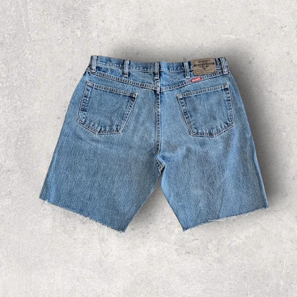 Wrangler Navy Short Jeans – W36 