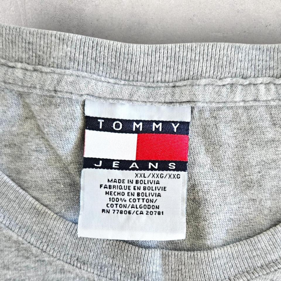 Tommy Hilfiger Long Sleeve Tee - XLarge חולצת טי ארוכה של טומי הילפיגר בסגנון קרופ, מידה XL,
