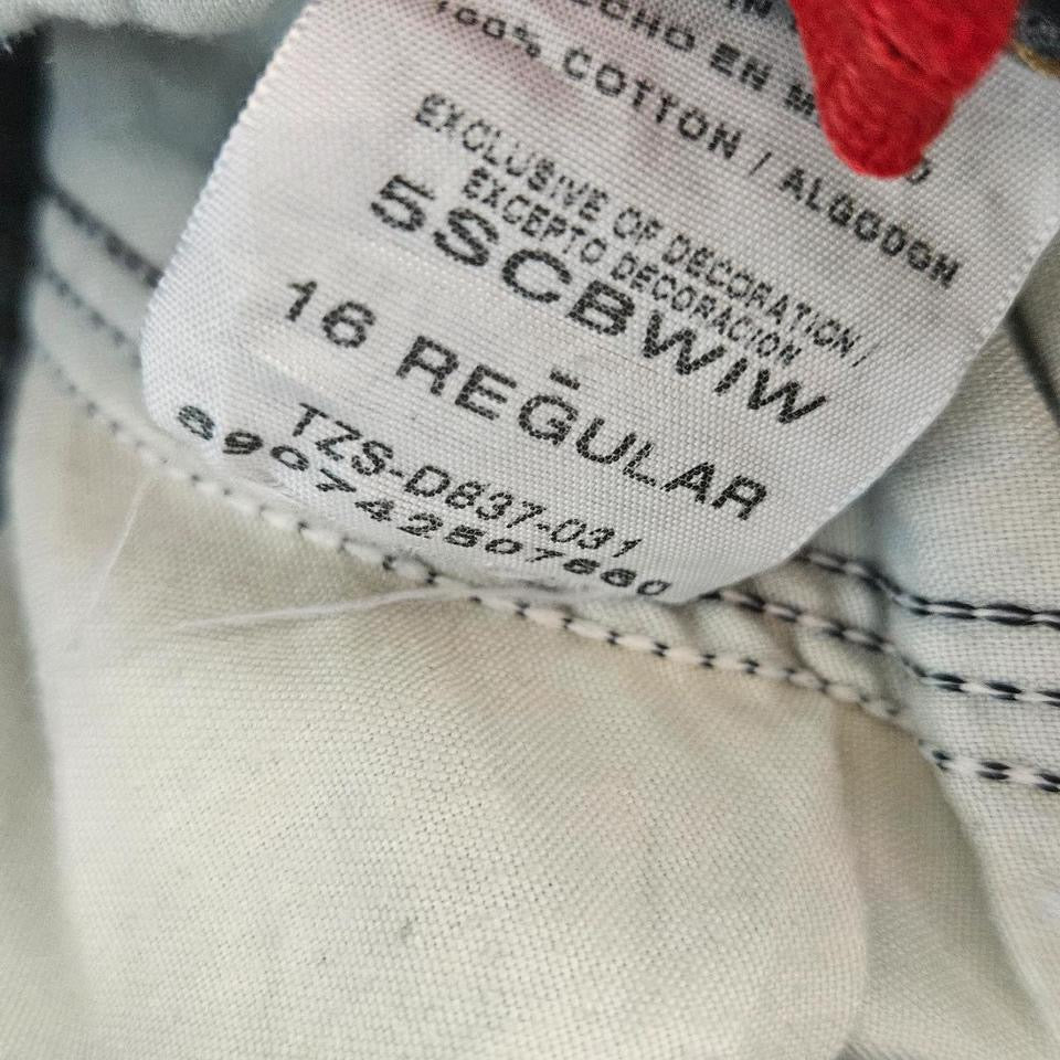 Wrangler Navy Workwear Jeans במצב 8.5/10, מותן 72 ס"מ, אורך 101 ס"מ.