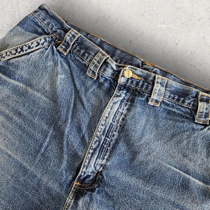 Carhartt navy carpenters short jeans W44 vintage workwear streetwear