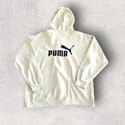 Puma cream hoodie, size L