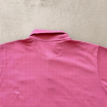 Pink Columbia polo - L חולצת פולו ורודה, מידה L