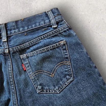 Levi’s 514 Navy Jeans – W27 בגזרת סלימ סטרייט במצב מצוין ללא פגמים