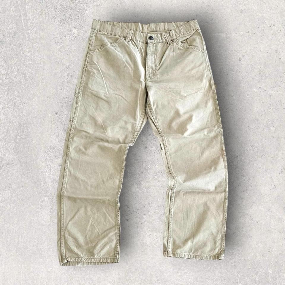 Blue Mountain Camel Carpenters Jeans - 36x32 ג'ינס קאמל בגזרת וורקוור מידה W36 L32