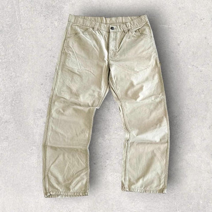 Blue Mountain Camel Carpenters Jeans - 36x32 ג'ינס קאמל בגזרת וורקוור מידה W36 L32