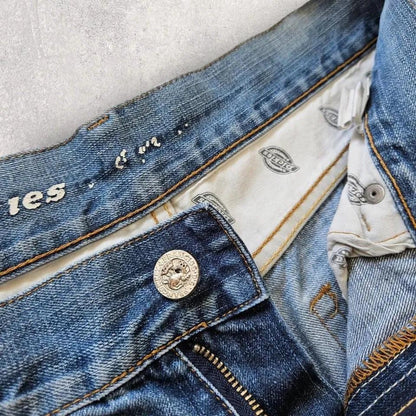 Vintage Dickies Short Jeans, Waist 89cm, Length 56cm, 8.5/10 Condition.