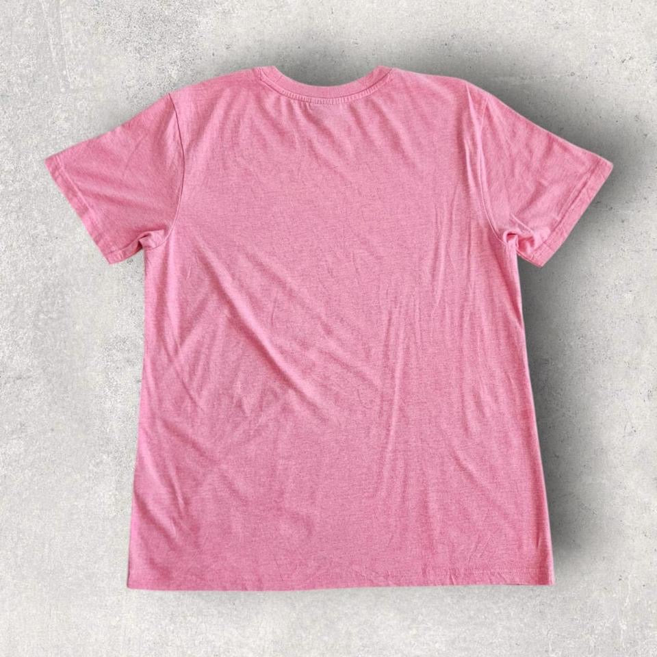 Dickies Pink Logo Tee - Medium חולצת טי של דיקיס עם לוגו ורוד, מידה M