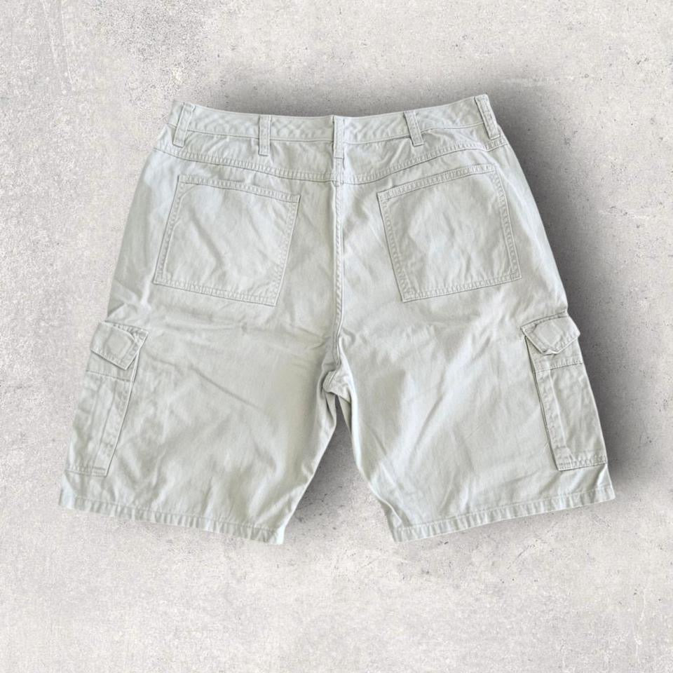 Wrangler grey cargo short pants W36 vintage streetwear          