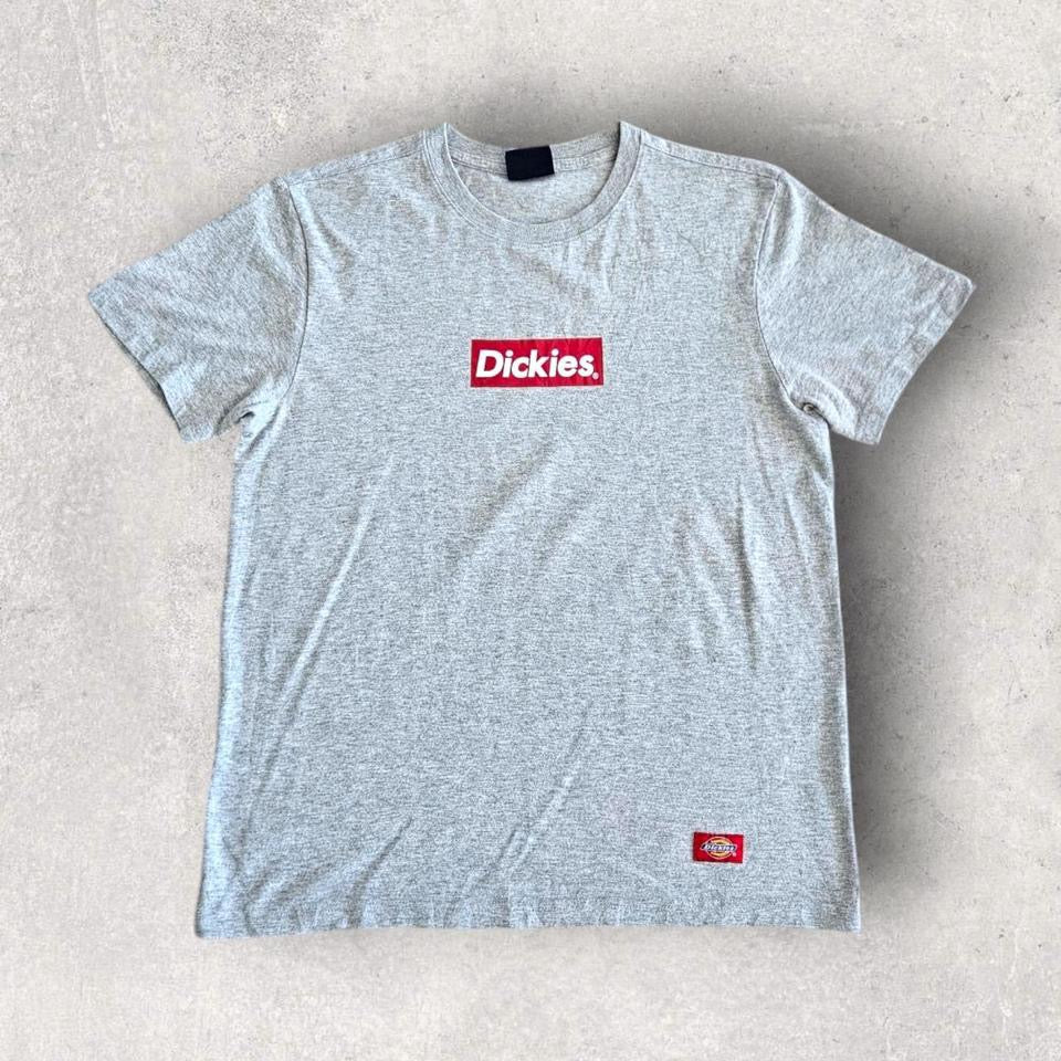 Dickies Logo Box T-shirt - Medium, חולצת דיקיס לוגו בוקס בצבע שחור מידה M