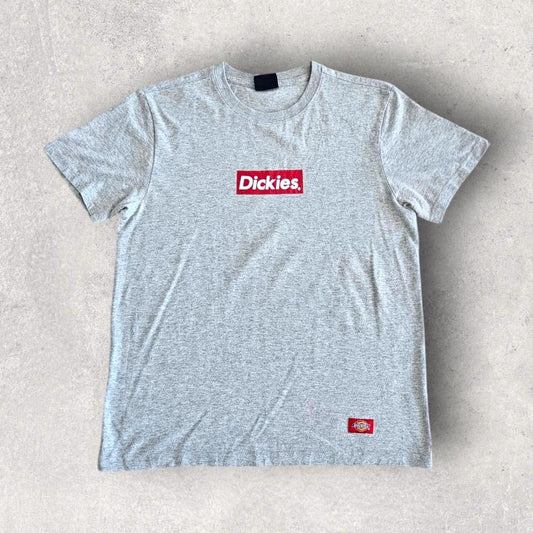 Dickies Logo Box T-shirt - Medium, חולצת דיקיס לוגו בוקס בצבע שחור מידה M