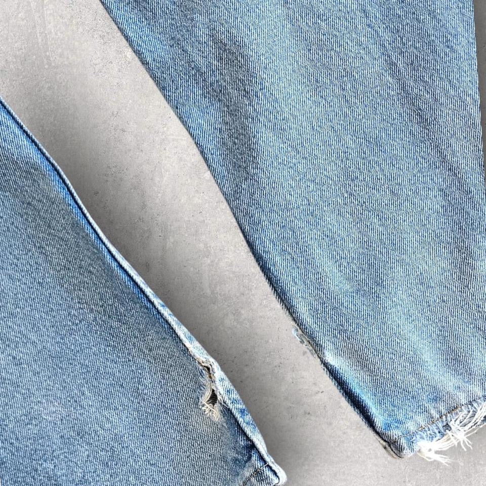 Wrangler Blue Baggy Jeans - 34x30