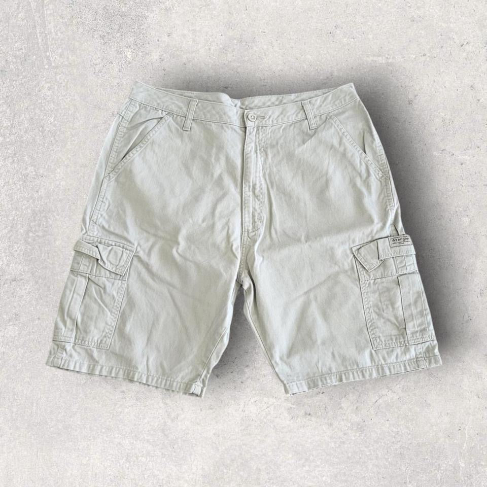 Wrangler grey cargo short pants W36 vintage streetwear         