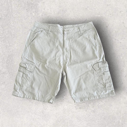 Wrangler grey cargo short pants W36 vintage streetwear         