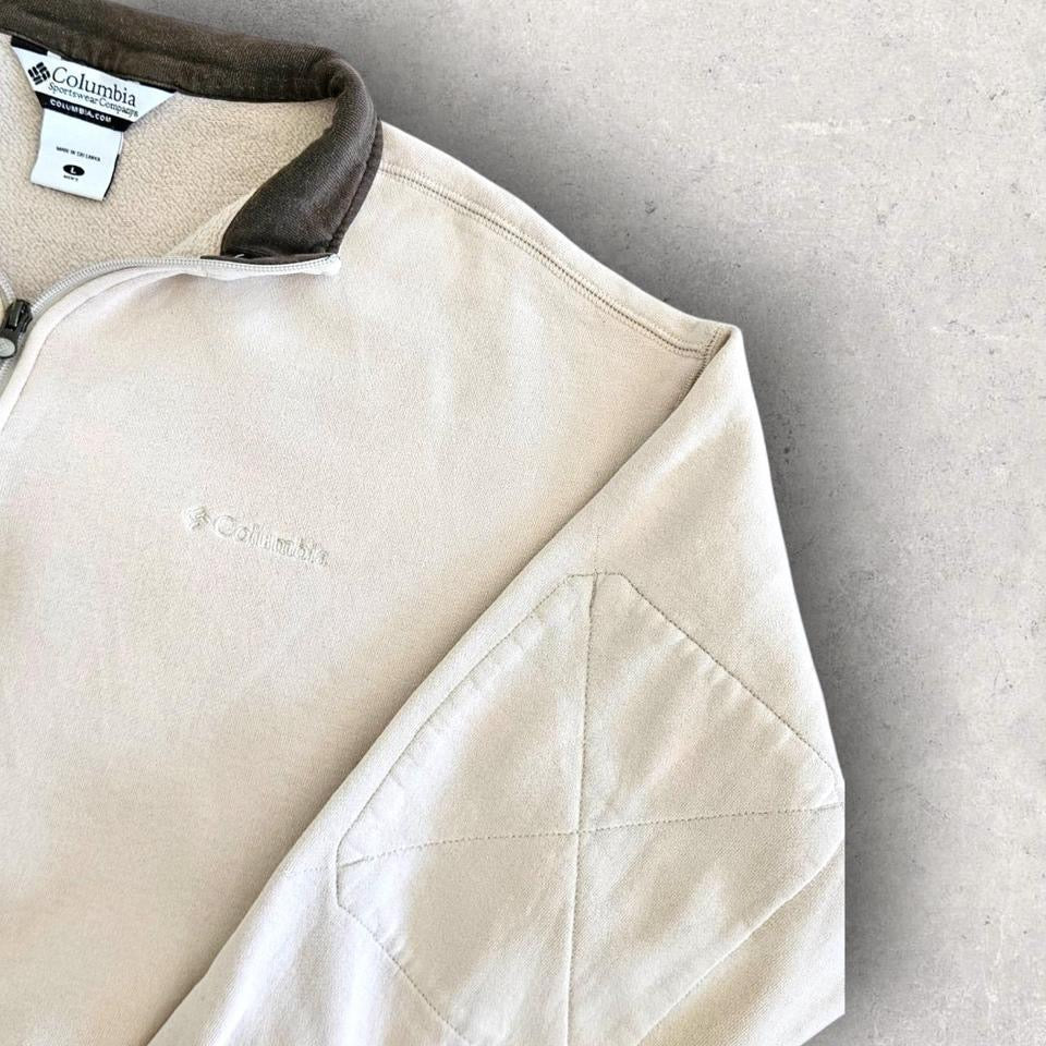 Columbia Sportswear Cream 1/4 Zip - M