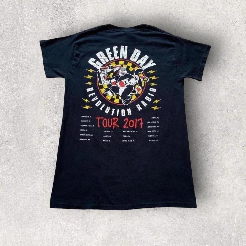 Green day 2017 tour T-shirt - Small