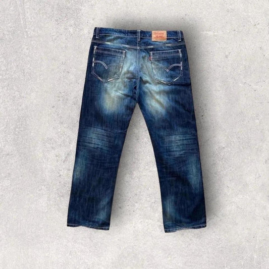Levi’s 515 washed jeans - 36, ג’ינס ליוויס כחול שטוף