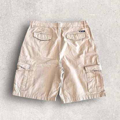 Chaps Ralph Lauren cream cargo shorts W34 vintage streetwear          