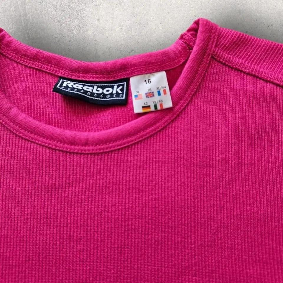 Vintage reebok woman’s knitted 16 חולצה סרוגה לנשים מידה 16     