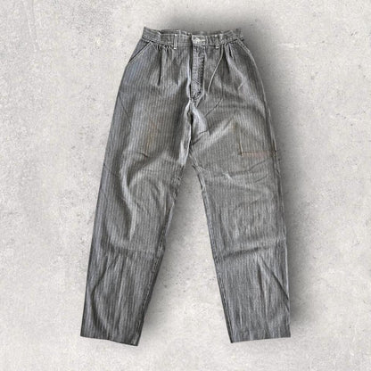 Lee Womans Brown Trousers מידה 14 במצב מצוין