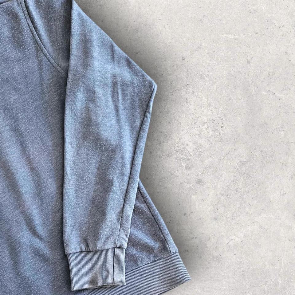 Fred Perry Blue Hoodie, large size,