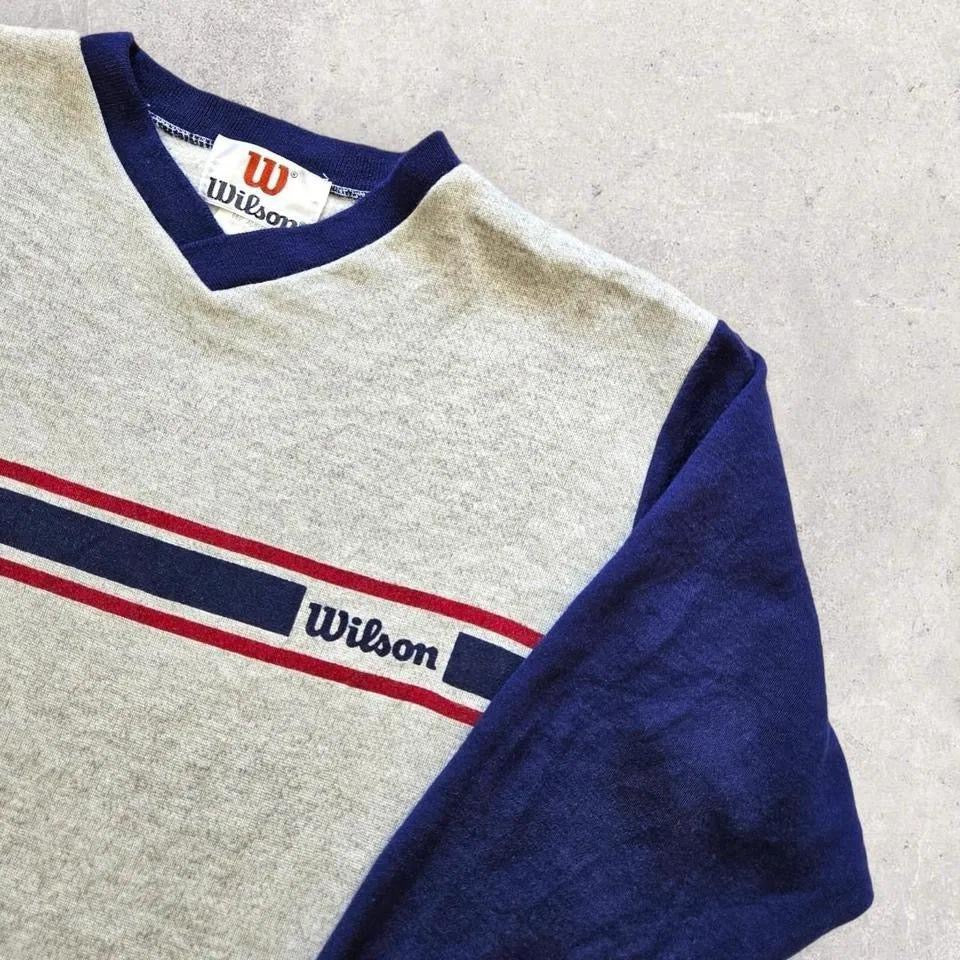 Vintage Wilson sweater V-neck - S