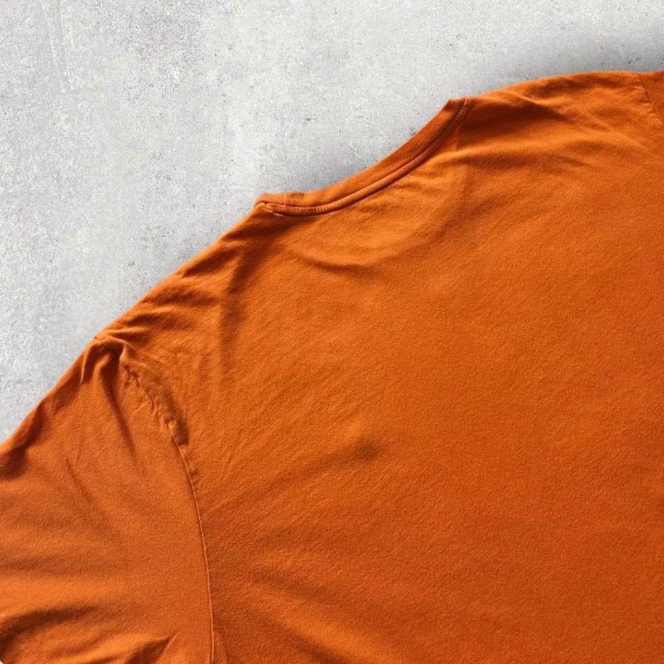 Orange Ralph Lauren Classic Tee - L חולצת טי קלאסית של ראלף לורן בצבע כתום, מידה L,