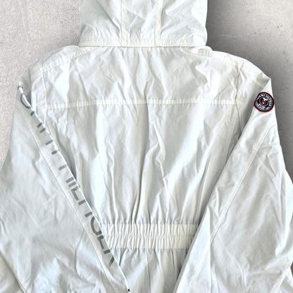 Tommy Hilfiger white ski jacket size XL, small stain on shoulder