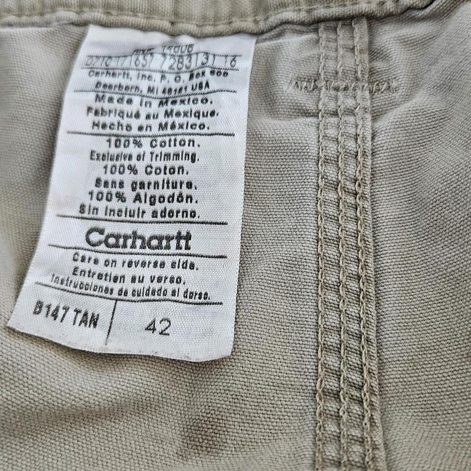 Carhartt Cream Carpenter Shorts - W42