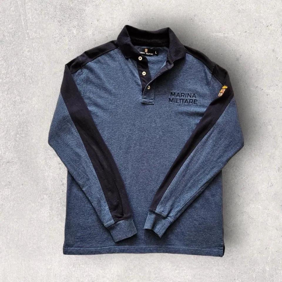 Marina Military Polo Tee Medium בגדי יד שנייה סטריטוור
