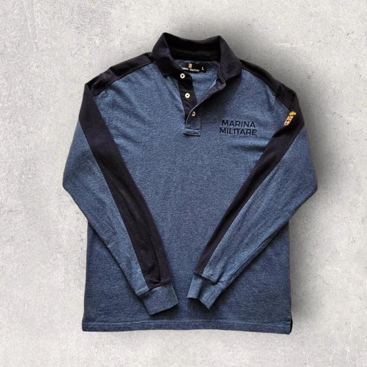 Marina Military Polo Tee Medium בגדי יד שנייה סטריטוור