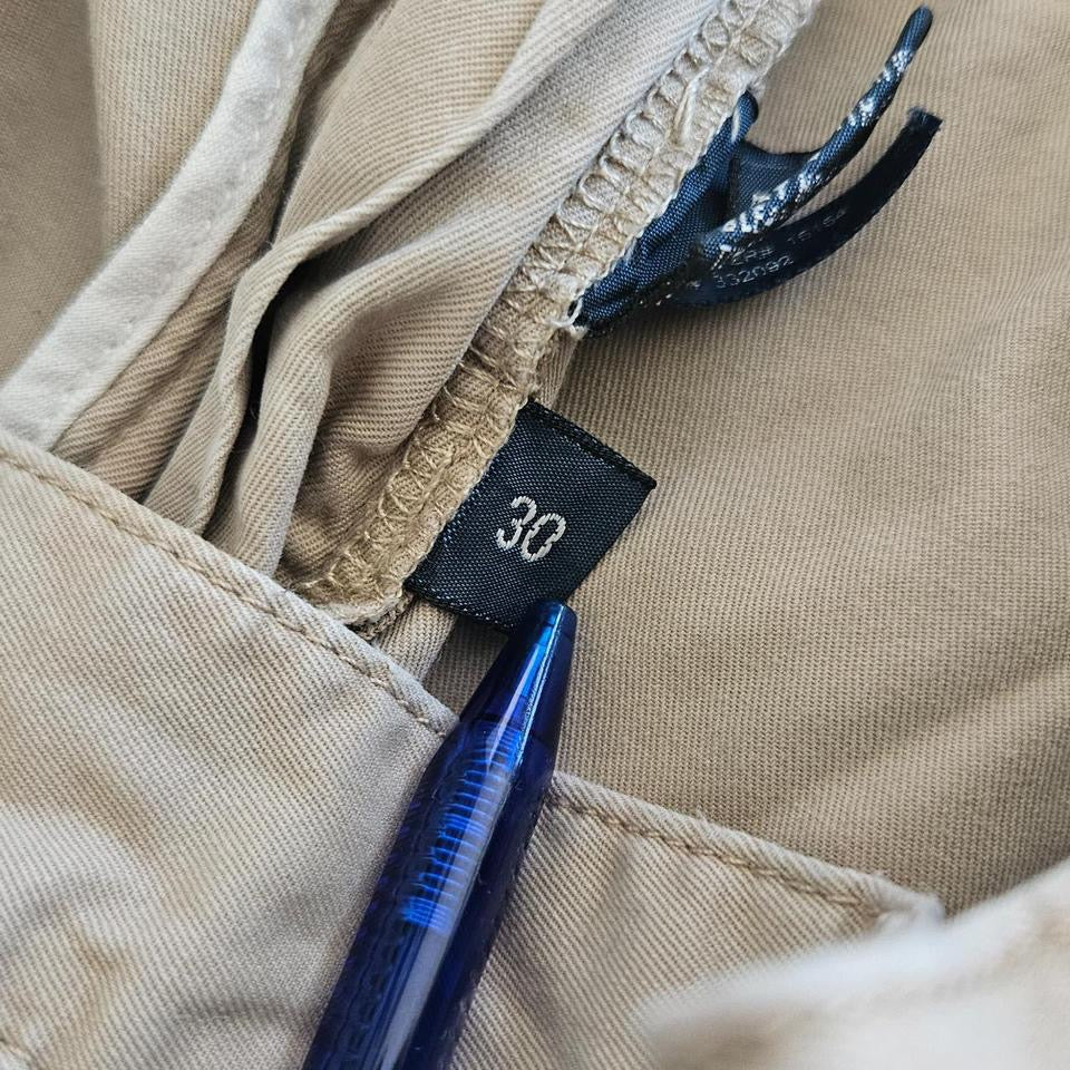 Polo Ralph Lauren Cream Shorts בצבע קרם