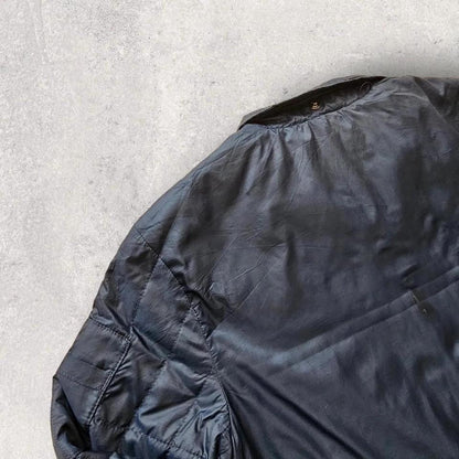 Y2K Nike Nylon Puffer Coat - Medium מעיל פוך ניילון של נייק בסגנון Y2K