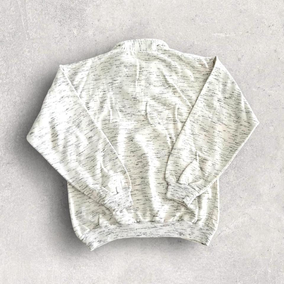 O’Neill White 1/4 Zip Sweatshirt - S