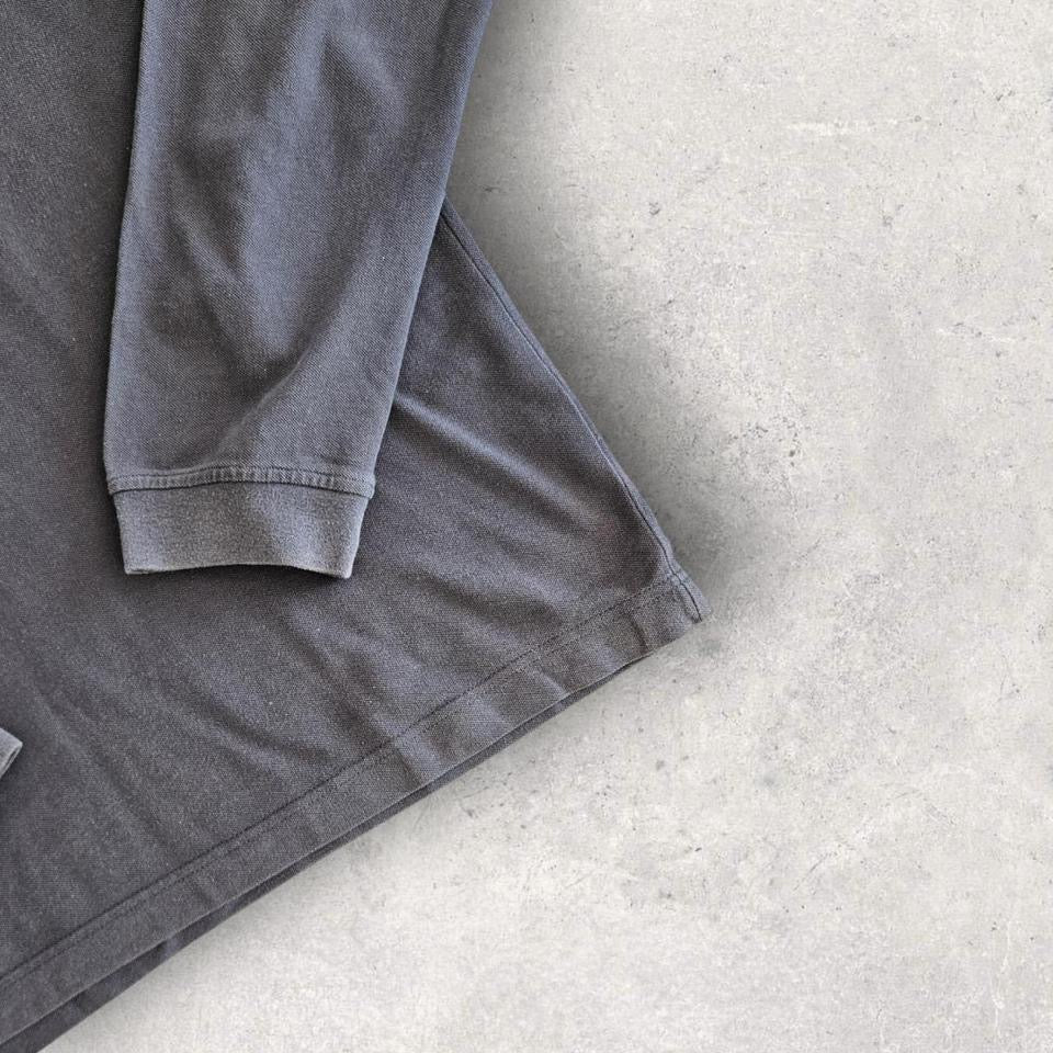 Diadora Grey Polo Tee - XXL חולצת פולו אפורה של דיאדורה במידה XXL