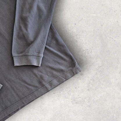Diadora Grey Polo Tee - XXL חולצת פולו אפורה של דיאדורה במידה XXL