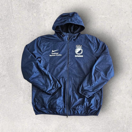 Nike Navy Coat - XLarge מעיל נייבי של נייק מידה XL ארוך במצב מצוין