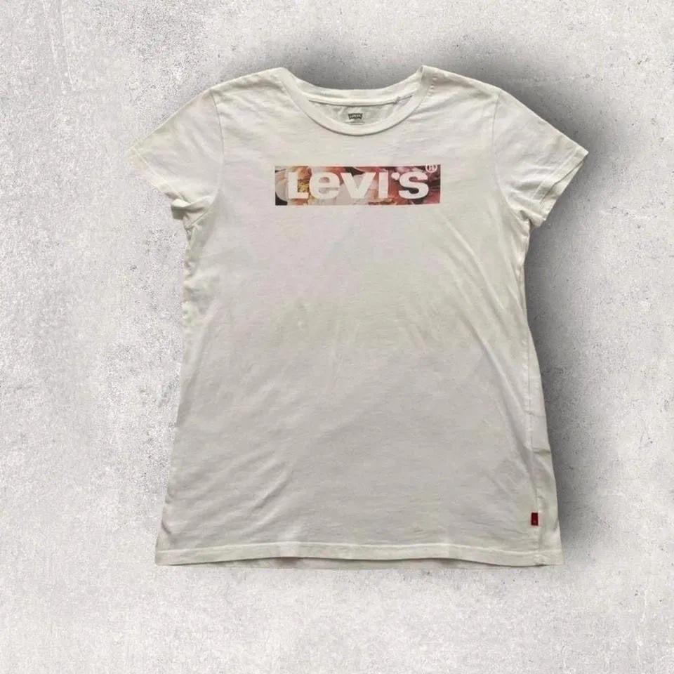 Levi’s white logo T-shirt - Small