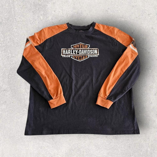 Haley Davidson Embroidered Long Sleeve Tee - XXL