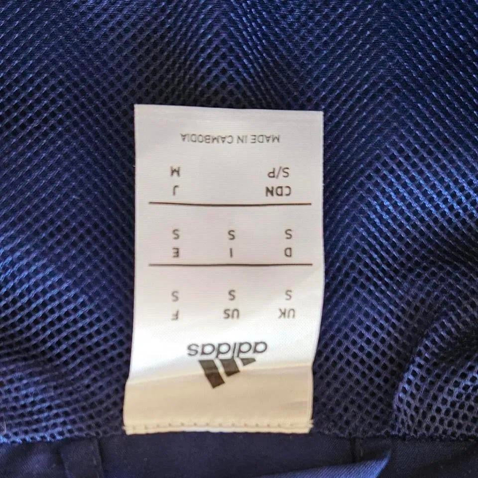 Adidas Sports Track Top - S, ג'קט ספורט וינטג' אדידס במידה S 