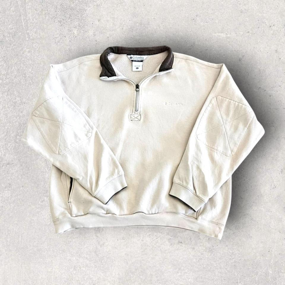 Columbia Sportswear Cream 1/4 Zip - M